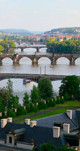 Prague Cityscape Panorama Over Vltava River 500X311 1 400X249
